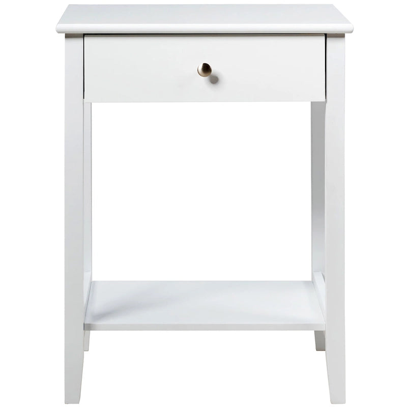 Table de chevet avec tiroir de rangement pour chambre à coucher