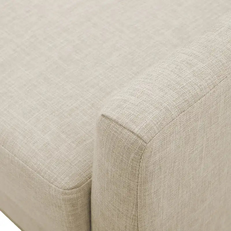 Fauteuil d'appoint rembourré du milieu du siècle - 27,50 L x 28,50 P x 36,50 H