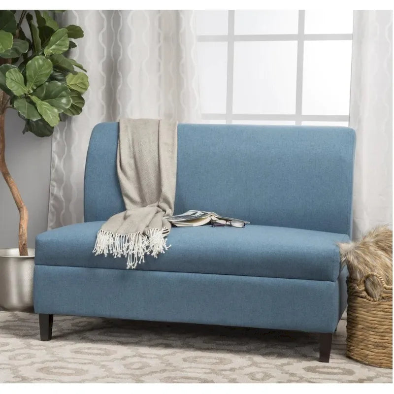 Causeuse de rangement en tissu
