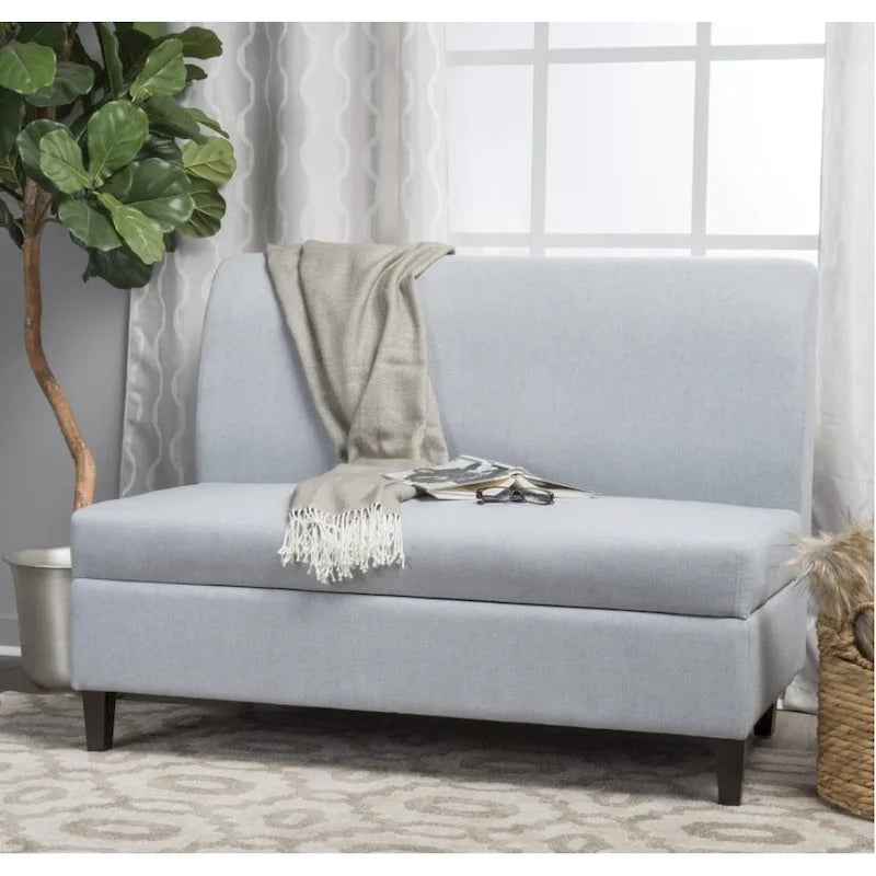 Causeuse de rangement en tissu