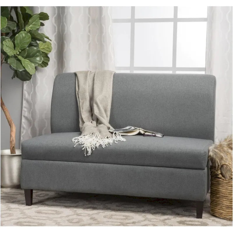 Causeuse de rangement en tissu