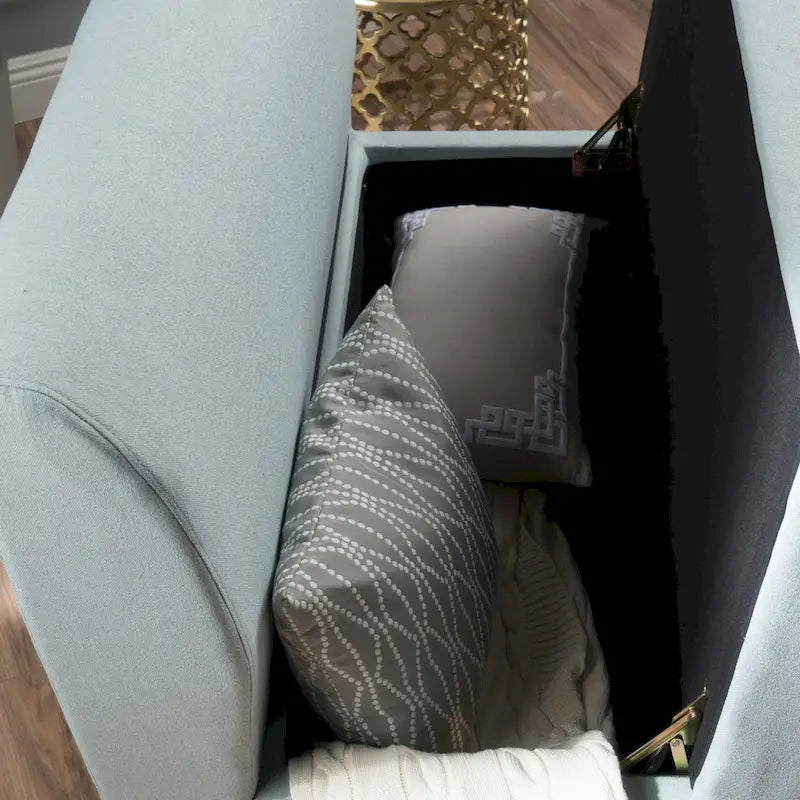 Causeuse de rangement en tissu