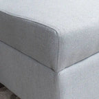 Causeuse de rangement en tissu