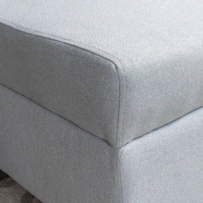 Causeuse de rangement en tissu