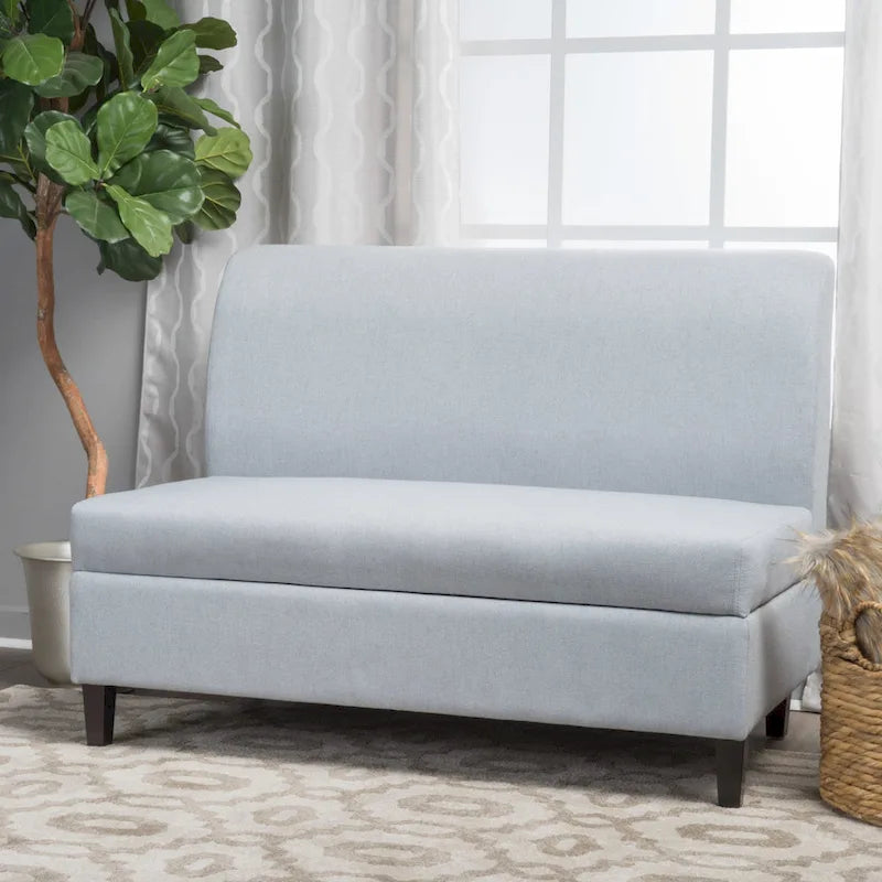 Causeuse de rangement en tissu