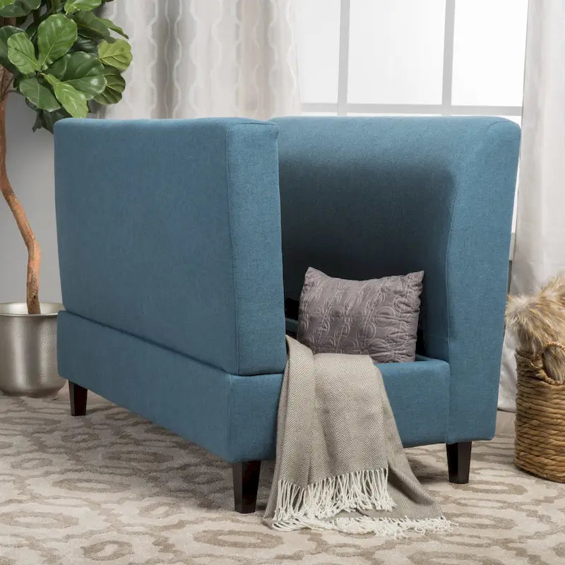 Causeuse de rangement en tissu