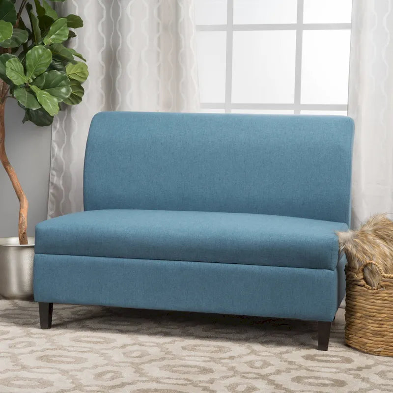 Causeuse de rangement en tissu