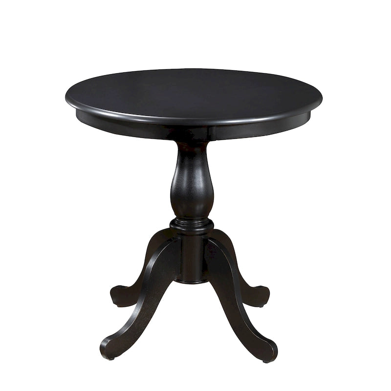 Table à manger ronde à pied central