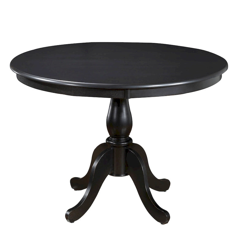 Table à manger ronde à pied central