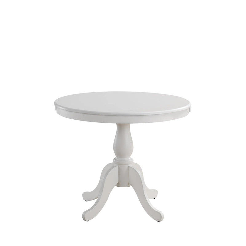 Table à manger ronde à pied central