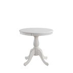 Table à manger ronde à pied central