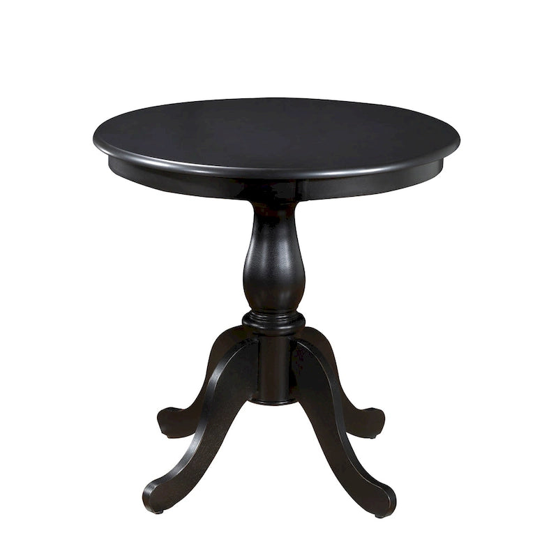 Table à manger ronde à pied central