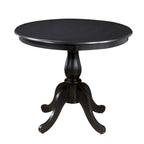 Table à manger ronde à pied central