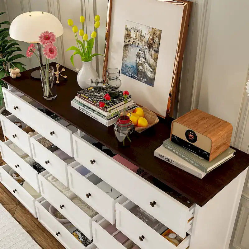 Commode multi-tiroirs contemporaine pour un rangement élégant