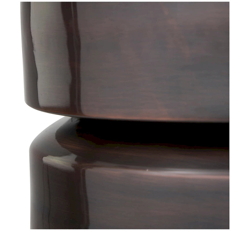 Table d'appoint en métal - Cuivre ou noir