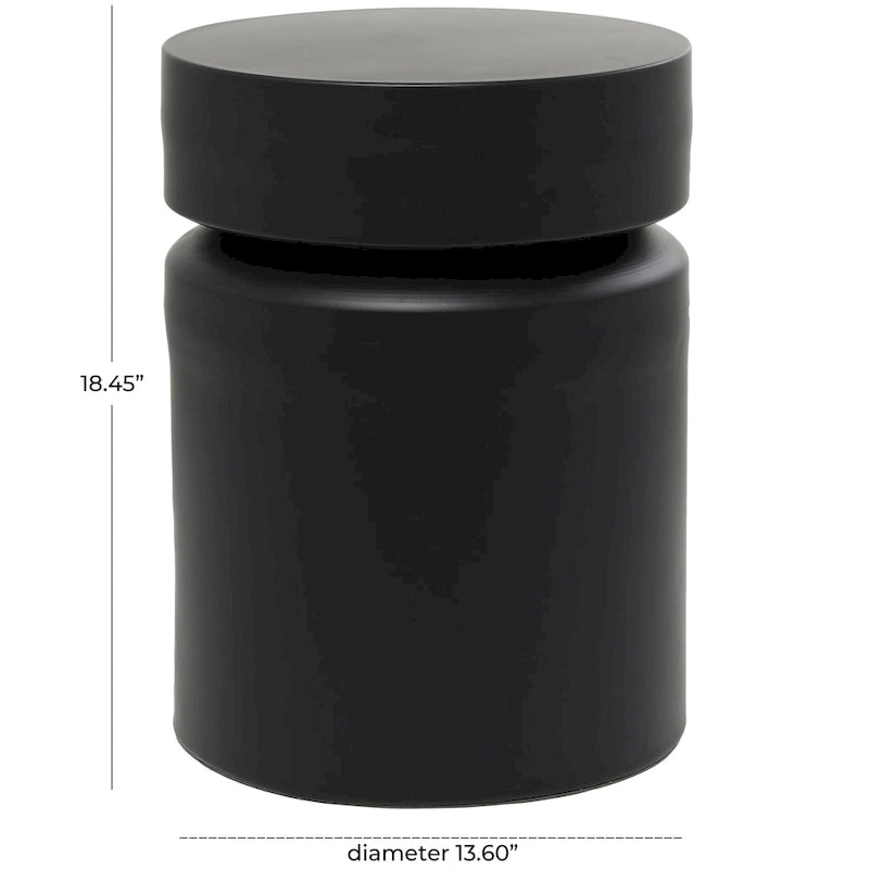 Table d'appoint en métal - Cuivre ou noir