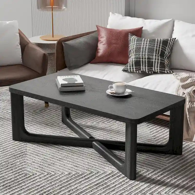 Table basse en bois massif style nordique - 20*10