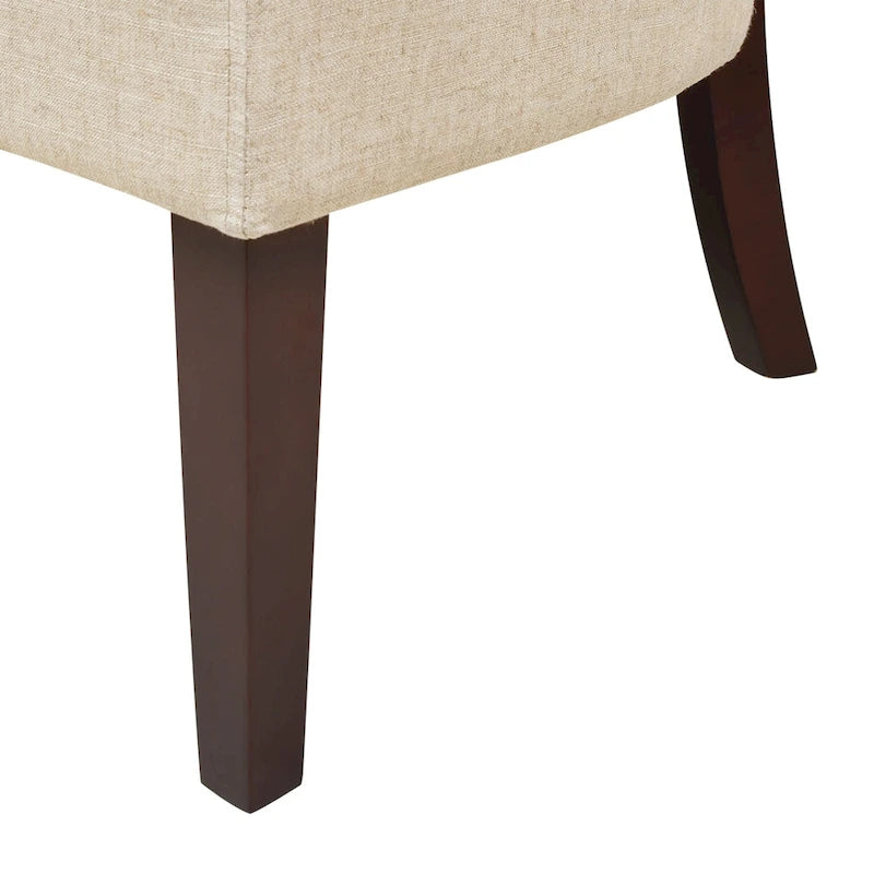 Banquette causeuse touffetée 51 (moderne, avec accoudoirs encastrés)