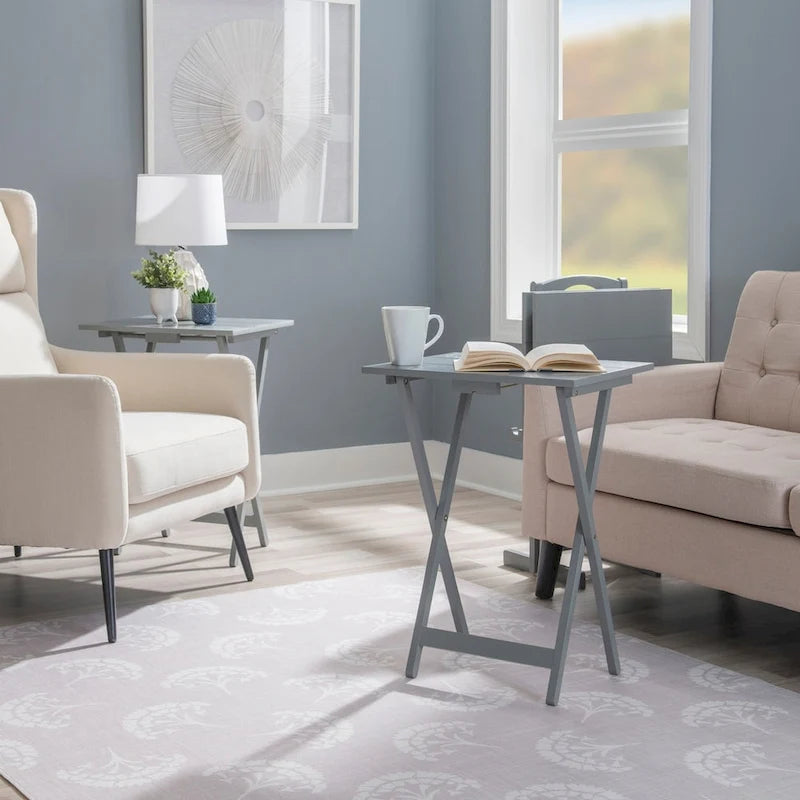 Ensemble de tables de service TV Opal Compass