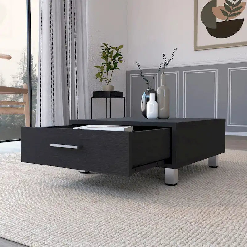 Table basse de 10 pouces de hauteur