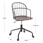 Le fauteuil de bureau réglable