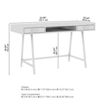 Bureau informatique 54W avec rangement