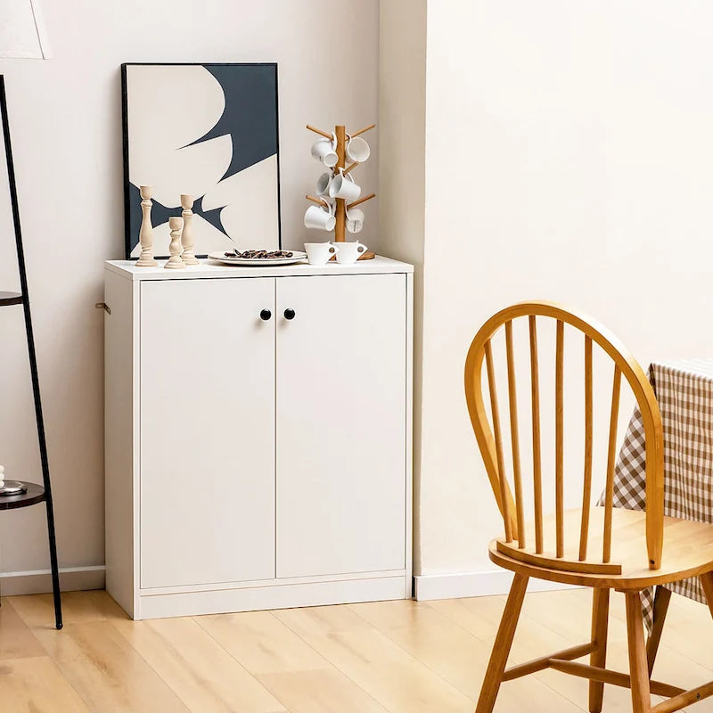 Meuble de Rangement 2 Portes avec 3 Étagères - Voir Détails