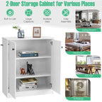 Meuble de Rangement 2 Portes avec 3 Étagères - Voir Détails