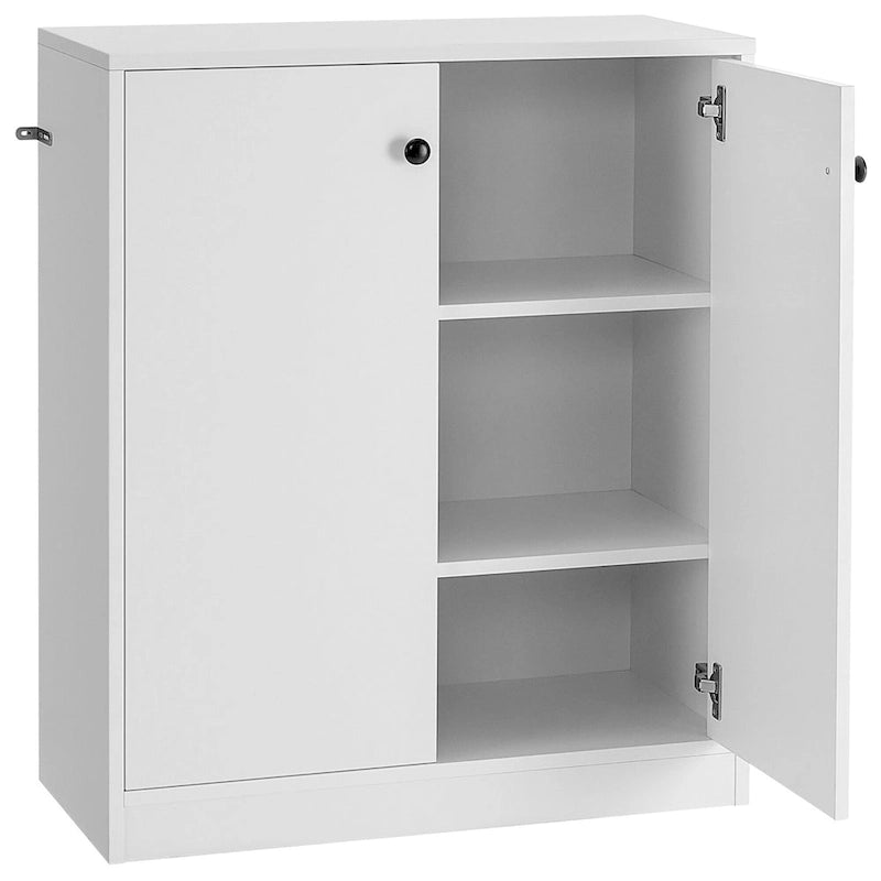 Meuble de Rangement 2 Portes avec 3 Étagères - Voir Détails