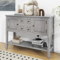 Buffet console vintage avec étagère inférieure