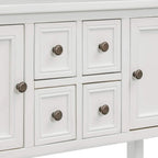 Buffet console vintage avec étagère inférieure