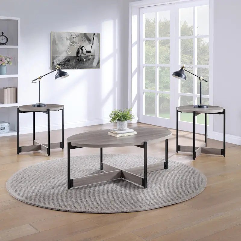 Ensemble de 3 tables d'appoint