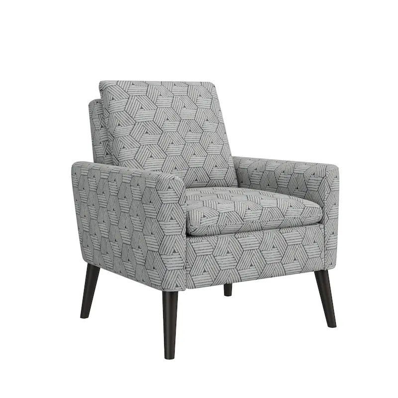 Fauteuil d'appoint petit espace style Mid-Century Modern