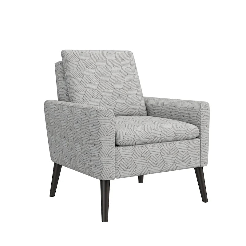 Fauteuil d'appoint petit espace style Mid-Century Modern
