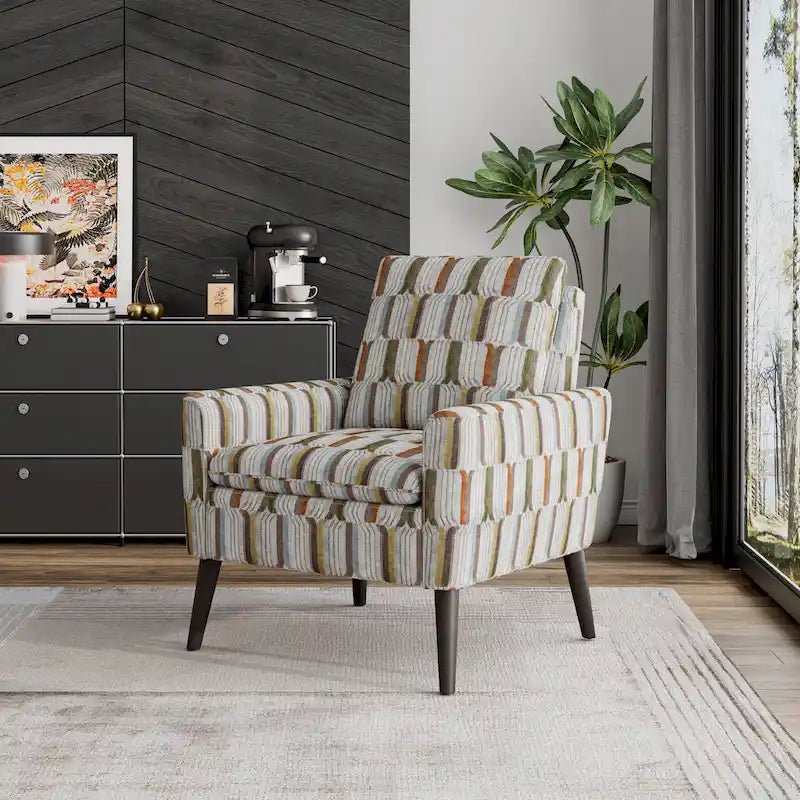 Fauteuil d'appoint petit espace style Mid-Century Modern