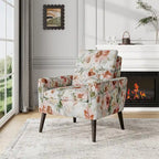 Fauteuil d'appoint petit espace style Mid-Century Modern