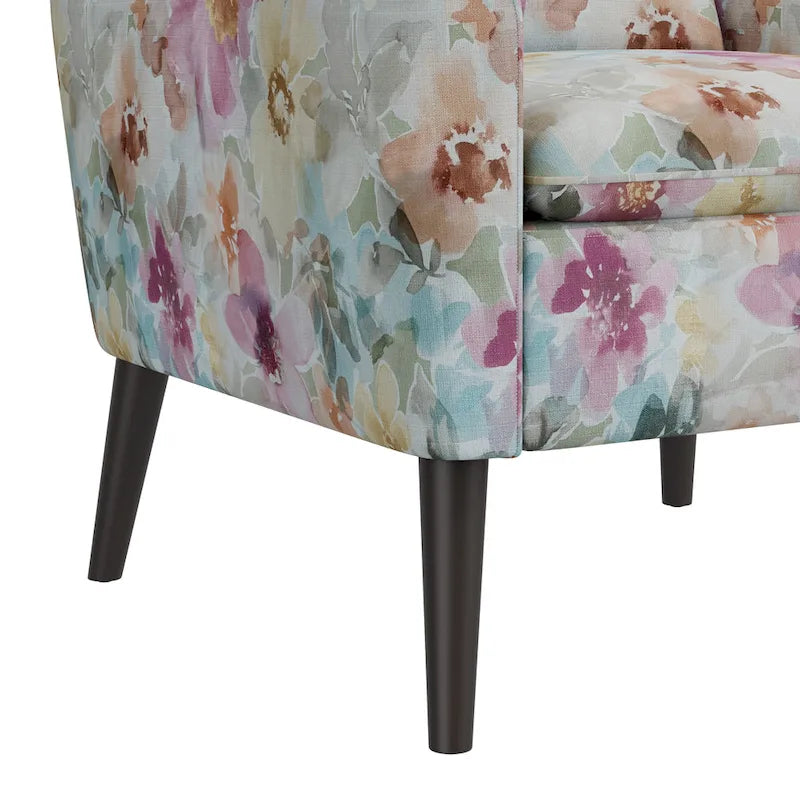 Fauteuil d'appoint petit espace style Mid-Century Modern
