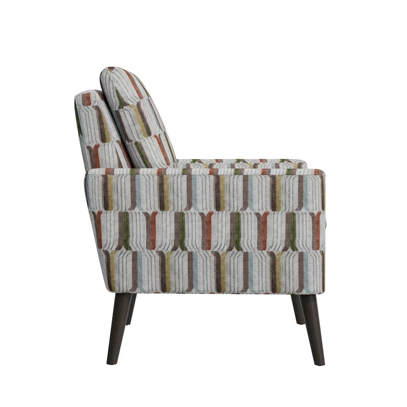 Fauteuil d'appoint petit espace style Mid-Century Modern