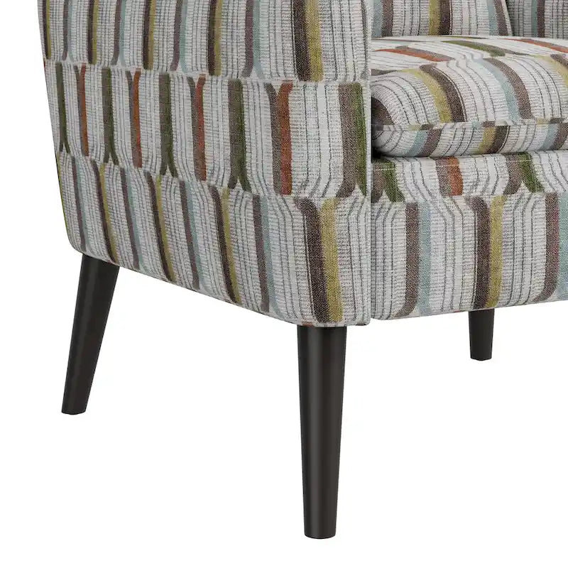Fauteuil d'appoint petit espace style Mid-Century Modern