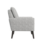 Fauteuil d'appoint petit espace style Mid-Century Modern