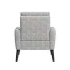 Fauteuil d'appoint petit espace style Mid-Century Modern
