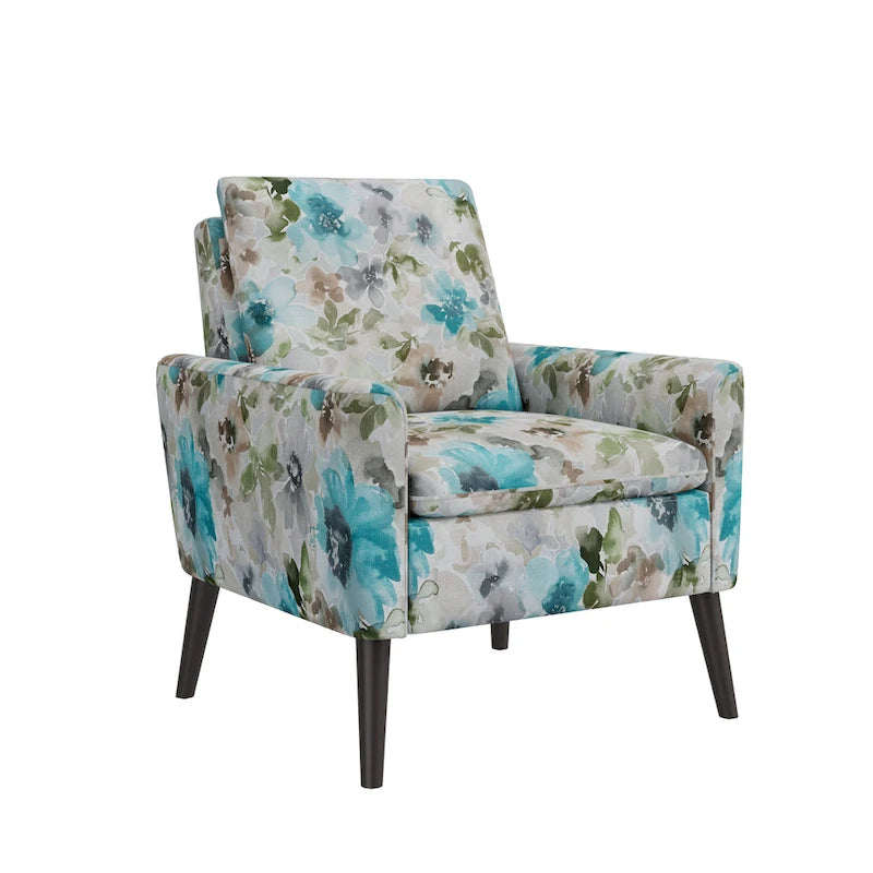 Fauteuil d'appoint petit espace style Mid-Century Modern